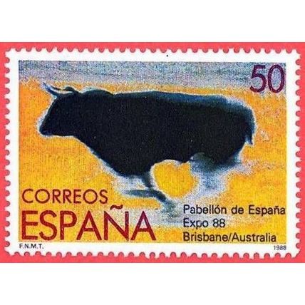 España. 1988. Mi # 2833. Spanish Pavilion. World Exposition Brisbane, Australia