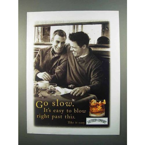 1997 Southern Comfort Ad - Go Slow