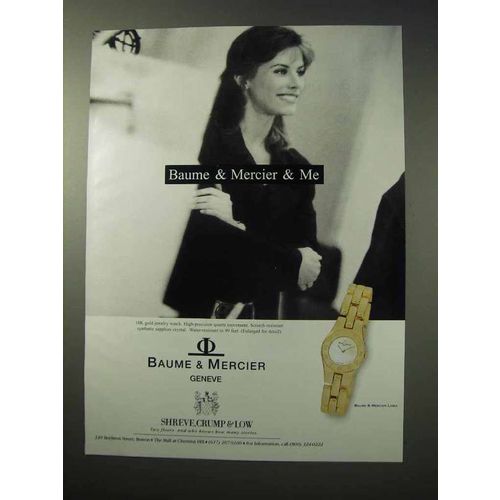 1997 Baume & Mercier Linea Watch Ad
