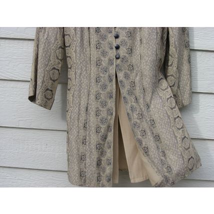 Womens TR Bentley Tunic Top 9 35 Chest Tan Blue Faux Double Front Shirt Blouse