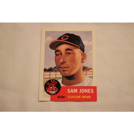 Samuel Sam Jones 1991 Topps 1953 Archives NO. 6