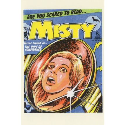 Ring Of Confidence Cursed Jewellery Misty Girls Comic Postcard