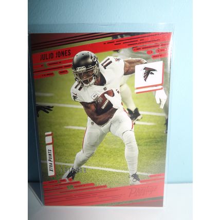 2021 Panini Prestige JULIO JONES (Atlanta Falcons) Xtra Points Red #32 191/299