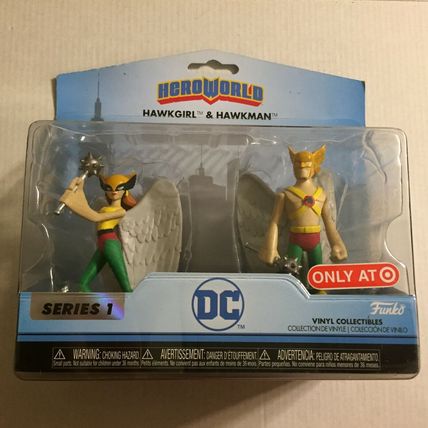NEW Funko Heroworld DC Comics Hawkgirl & Hawkman Figures