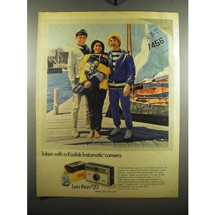 1967 Kodak Instamatic 104 Camera Advertisement