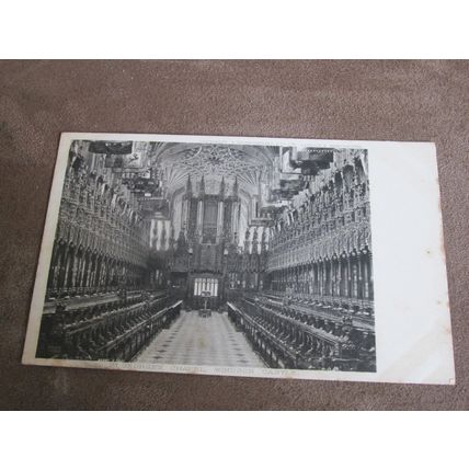 Early Hildesheimer Postcard - St George's Chapel - Windsor, Berkshire