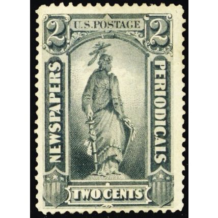 PR9, Unused 2¢ Newspaper Stamp SCV $140.00 - Stuart Katz