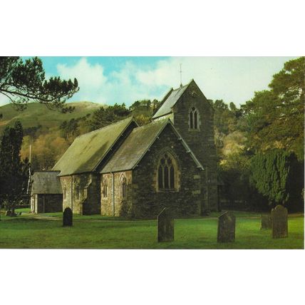 St Patrick's Church - Patterdale - Cumbria Postcard