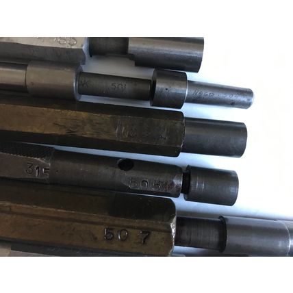 LOT THE PIPE MACHINERY GO NO GO PLUG GAGE .507,.5025,.501,.505,.503,.497,.510,SA