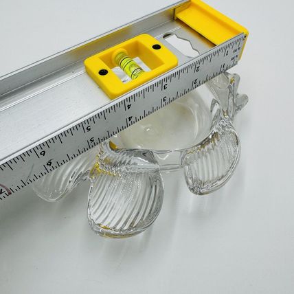 Fish Shaped Candy Trinket Art Vannes France Crystal Ring Dish 2”H x 6.5"L