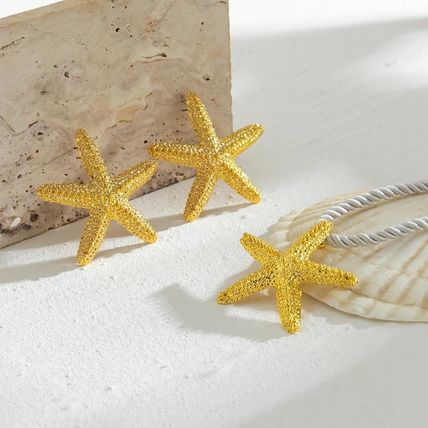 Big Starfish Star Necklace And Earrings Summer Jewelry