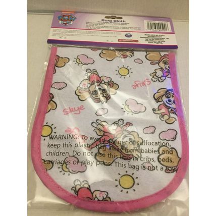 NEW Paw Patrol Skye Burp Cloth