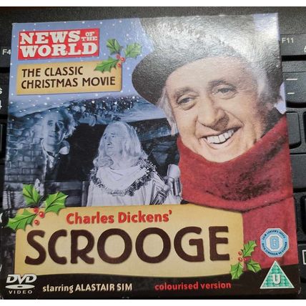 Scrooge DVD Promo The News Of The World Alastair Sim Christmas Childrens Rare