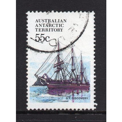 Australian Antarctic Terr. - 1979 - 55c Ships (S.Y. Discovery) (sg51) Used
