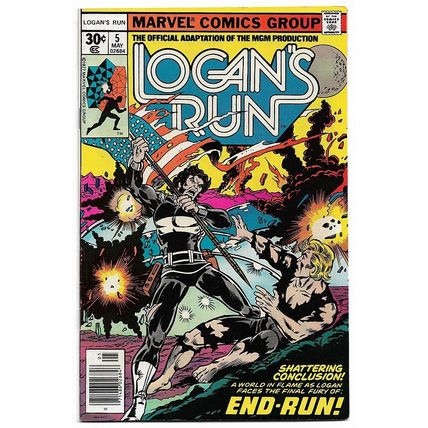 Logan's Run #5 (1977) *Marvel Comics / The Official Comics Film Adaptation*