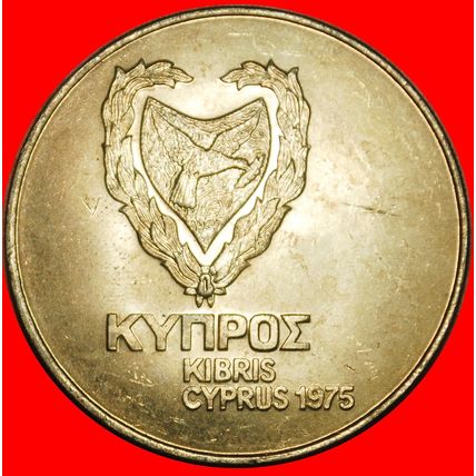 Ⰶ GREAT BRITAIN (1975-1977): CYPRUS★ 500 MILS 1975 NUDE UNC★LOW START★NO RESERVE