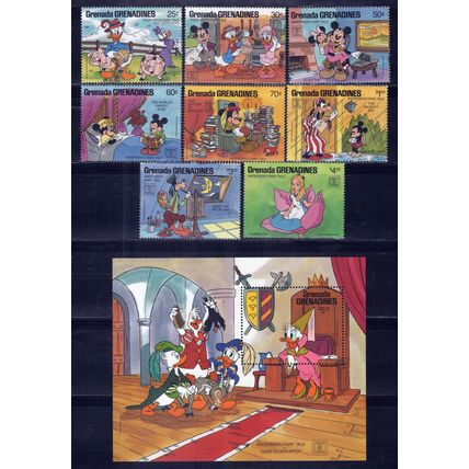 Grenada Grenadines 919-928 MNH Disney Anderson's Fairy Tales ZAYIX 0724M0095