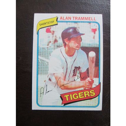 Two (2) Alan Trammell Baseball Cards (See Pictures and Description Below)