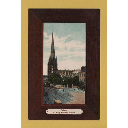 Bristol - St. Mary Redcliffe Church - Postally Unused - The Milton Postcard