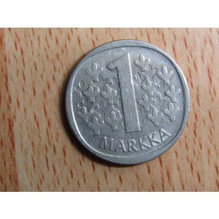 Finland 1971 1 Markka Coin