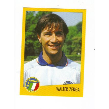 Figurina Calciatori Merlin - Italia 90 - n.31 Walter Zenga - Azzurri con IP