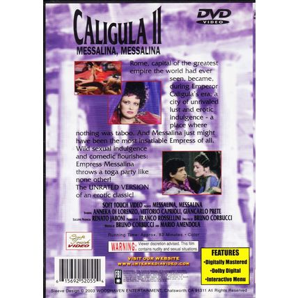 CALIGULA II - DVD
