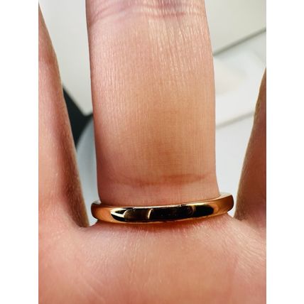 Ring Bomb Party Sz10 RBP Black Onyx Gem Rose Gold P Band Costume Jewelry