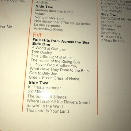 Festival Of International Hits - Readers Digest 9 x Vinyl LP Box Set