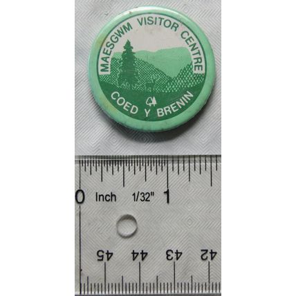 Maesgwm Visitor Centre Badge
