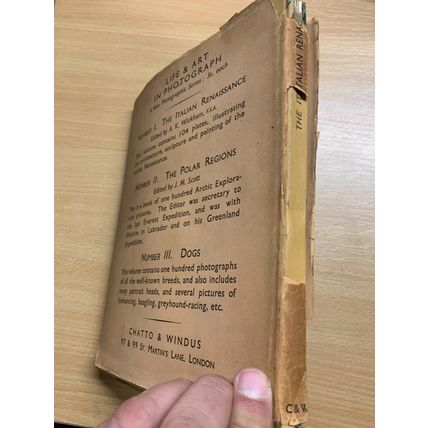 1934 "THE ITALIAN RENAISSANCE" A K WICKHAM ILLUSTRATED ARTS HARDBACK BOOK (P4)