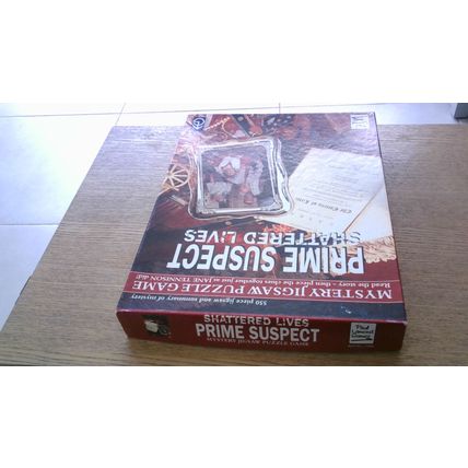 PRIME SUSPECT: SHATTERED LIVES Mystery Jigsaw Puzzle Game (550 Piece) 1994
