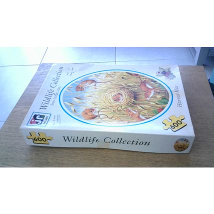 WILDLIFE COLLECTION: HARVEST MICE Jigsaw Puzzle (600 Piece) J R Puzzles