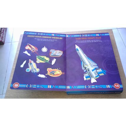 THUNDERBIRDS FLOOR PUZZLE and Activity Book (15 Piece) Funtastic (2004)