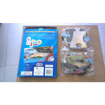 THUNDERBIRDS FLOOR PUZZLE and Activity Book (15 Piece) Funtastic (2004)