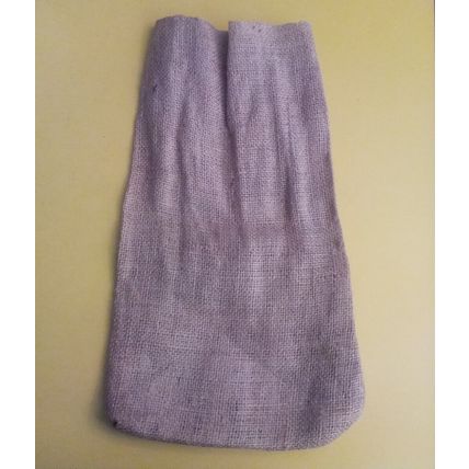 Old Vintage Advertising Planter Peanuts 1 Lbs 8Oz Burlap Sack Mr. Peanuts 1960s
