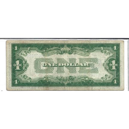 1928-a US Silver Funny Back Silver certificate VF