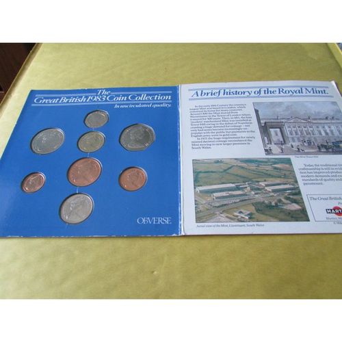 1983 QUEEN ELIZABETH II THE GREAT BRITISH COIN COLLECTION. Z