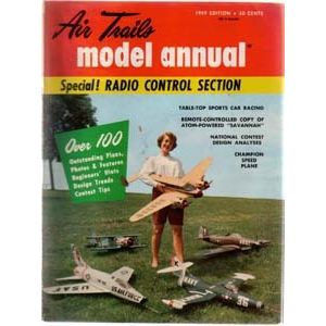 Lot of 3: AIR TRAILS Model Magazines: 1959, 1978
