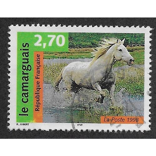 FRA 1998 2.70F 'HORSES - CAMARGUE' FINE USED (EBID58-035)