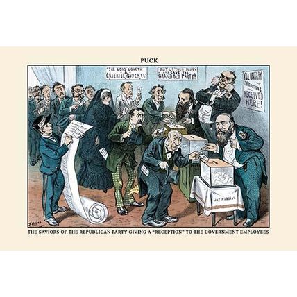 Puck Magazine: The Saviors of the Republican Party 20 x 30 Poster