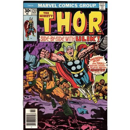 THE MIGHTY THOR # 253 HI GRADE