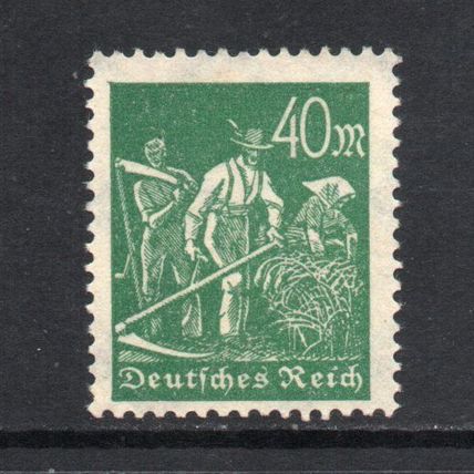 Germany - 1922 - 40m Reapers, Mint No Gum