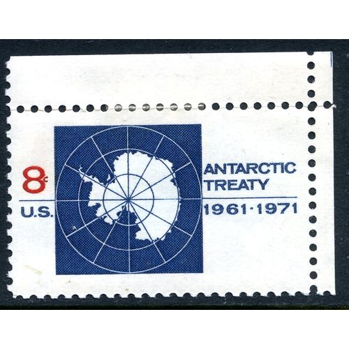 USA 1971 Antarctic Treaty, 8c, Scott 1431, MH
