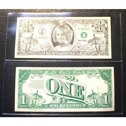 Playboy $1. Bunny Money - 1971 - Playboy Club