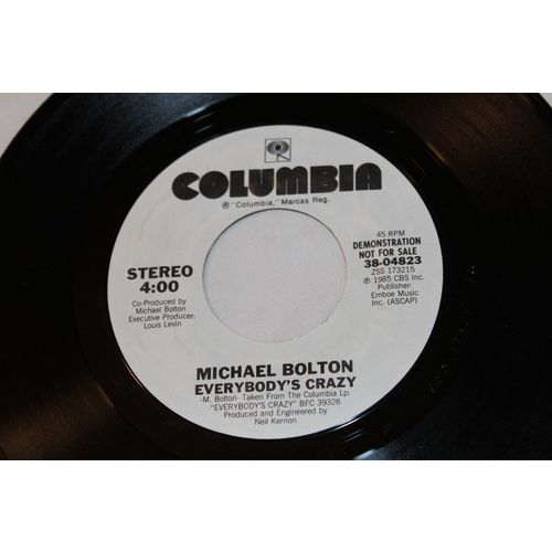 Michael Bolton Promo 45-EVERYBODY'S CRAZY STEREO