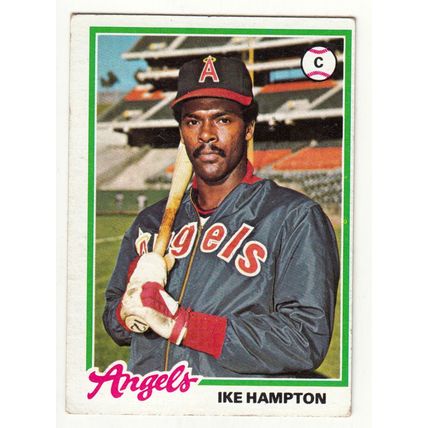 1978 Topps baseball card 503 Ike Hampton - Angels