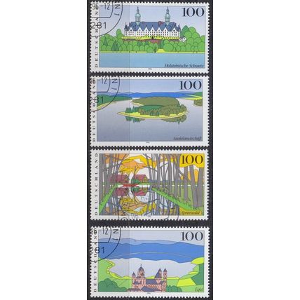 GERMANY BUND [1996] MiNr 1849-52 ( O/used ) Landschaft