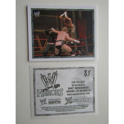 Topps - Merlin 2008 WWE Heroes Wresting Stickers 1-216 & P1-P15 Variants (EB2)