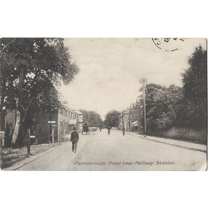 GB 1907 Farnborough Road near Railway Station by Ings