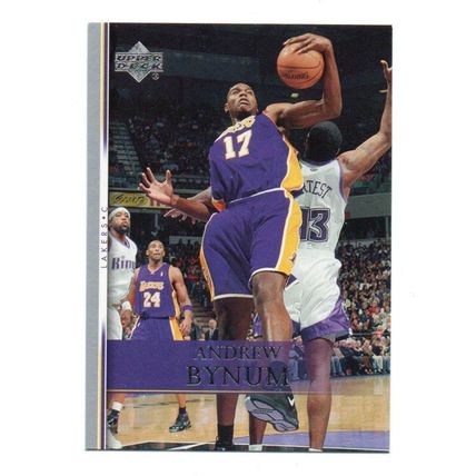 NBA 2007/08 Upper Deck -42 Andrew Bynum / Los Angeles Lakers